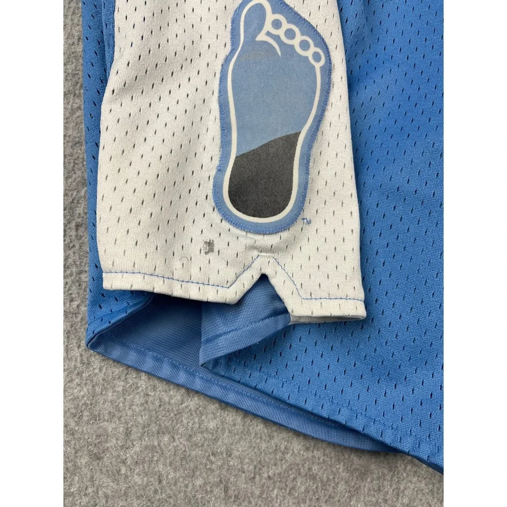 Jordan Basketball Shorts Mens Medium Blue UNC North Carolina Tar Heels Mesh 82
